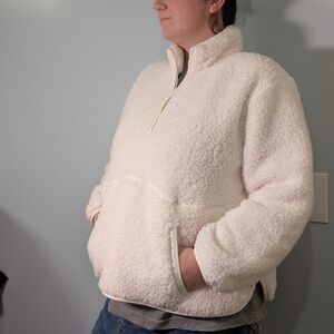 Wondershop Women's Off-White Teddy Jacket